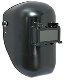 Black Thermoplastic Helmet Shell With P-241H Shade 10, P-242 Filters & 5000 Speedy Mounting Loop For Use W/Standard Protective Caps