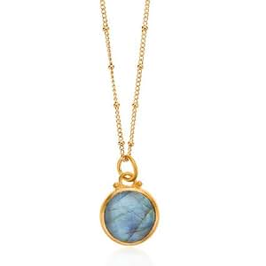 •EOWYN• labradorite + gold necklace (28