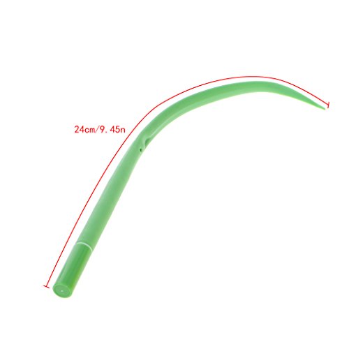 Woolf's House 3Pcs Cute Grass Shape 0.38mm Gel Pen Blakc Ink Stationery School Office Supplies(Color Random) - Thumbnail 7