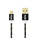 WEme Aluminum Micro USB 2.0 Cable with Gold Plated Connector 1Meter / 3Feet Type A Male to Micro B Male Sync Charging High Speed Cable for Samsung, HTC, Nexus, Android Devices, Black