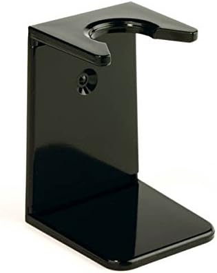 Edwin Jagger Ebony Plastic Brush drip Stand (Medium and Large Brushes)