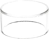 Plymor Clear Acrylic Round Cylinder Display