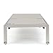 Christopher Knight Home 300495 Crested Bay Outdoor Aluminum Chaise Lounge Chair | Set of 4 | in Grey