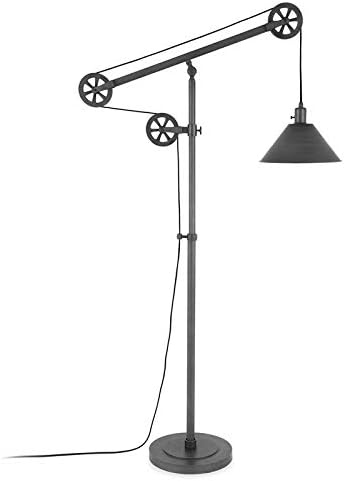 Amazon Com Steel Pulley Floor Lamp Office Products