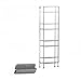 Seville Classics 4-Tier Mesh Square Tower Shelving