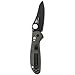 Benchmade - Griptilian 555HG, Plain Sheepsfoot, Olive Glass-Filled Nylon Handle, Coated Finish