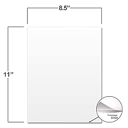 White Polystyrene Flexible Plastic Board