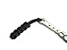 RedVex Zipper Pulls - Knife Lanyards - Equipment Lanyards - Paracord Cobra Style - Choose Your Color & Size (Qty 5) (Black, 4 inch)