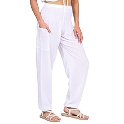 LOFBAZ Harem Pants for Women Yoga Boho Hippie