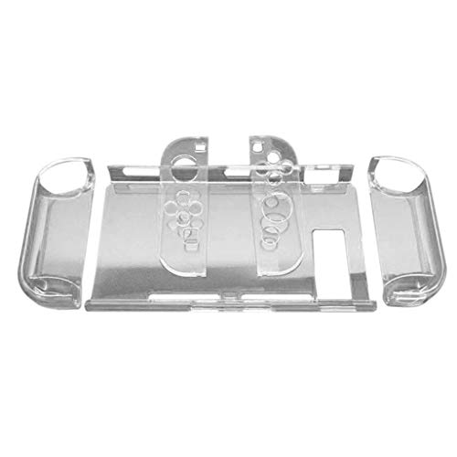 JP-DPP9 for Nintendo Switch Ultrathin Clear Crystal Dockable Protective Case Cover