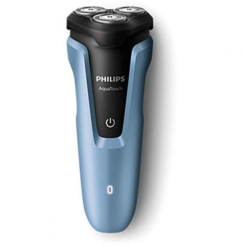 Philips AquaTouch S1070/04 Machine Rotational Shaving Trimmer Black – Shaver (Machine Shaving Rotation, Buttons, SH30, 2 YEAR (S), Black, Battery)