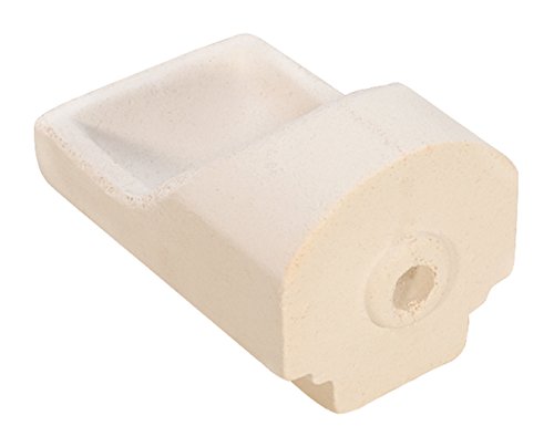 4 oz Ceramic Centrifugal Crucible w/ Slot for Kerr Machines Jewelry Making Precious Metal Casting Gold Melting Tool