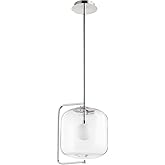 Cyan Design 10556 Isotope Pendant, 1-Light LED 7 Watts, Polished Nickel