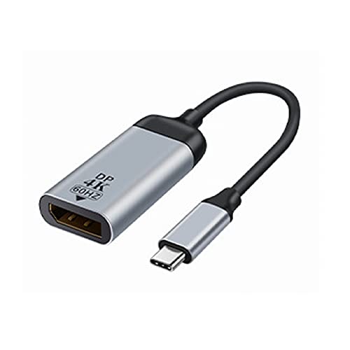 NFHK USB-C Type C to Displayport Monitor DP Cable Adapter 4K 2K 60hz for Tablet & Phone & Laptop