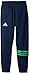 adidas Boys' Big Streetball Pant, Collegiate Navy/Solar Lime, Small