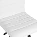EdgeMod Polox Task Chair in Vegan Leather, White