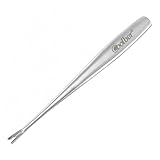 uxcell Cuticle Remover Stainless Steel Nail Trimmer Pedicure Art Tool for Ladies
