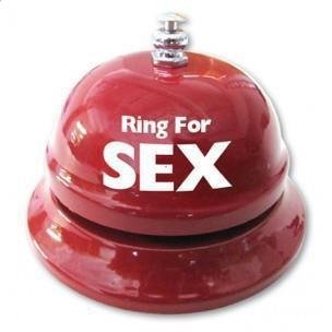 Cedmon Fun Party Bell Toy Ring for Me Call Bell Party Prop Toy, Great Gift For Lovers Valentine Wedding