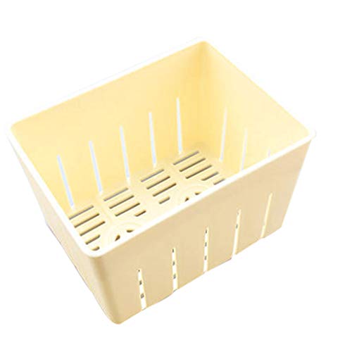 OmkuwlQ Tofu Press-Maker Mold DIY Plastic Mould Homemade Soybean Curd with Cheese Cloth Kitchen Cooking Tool
