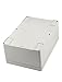Uxcell a14110400ux0089 Surface Mount Sealed Dustproof IP65 Plastic Electric Junction Box Switch Connection Enclosure Case 265mm x 185mm x 115mm