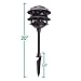 ETOPLIGHTING Oil Rubbed Black Outdoor Landscape Ground Spot Light Patio, Garden, Lawn, Path, Driveway APL1297, 4 Pack