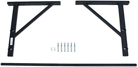 PromitionA Wall Mounted Horizontal Bars Universal Pull Up Bar Household Workout Training Bracket Durable Fitness Equipment