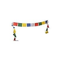 WonderCostumes Tibetan Buddha Mini Prayer Flag Roll