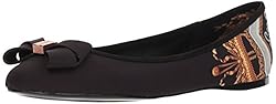 Ted Baker Women's IMMET Ballet Flat, Black, 7 M US