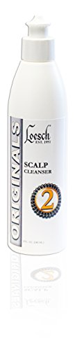 8 oz Loesch Original Scalp Cleanser, a mild non-detergent cleanser to dissolve & suspend the high molecular weight hydrocarbons and fatty acids which can clog the hair follicles