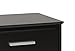 Prepac Coal Harbor Contemporary Tall Nightstand Side Table with 3 Drawers, Functional 3-Drawer Bedside Table 15.75