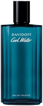 Cool Water Eau de Toilette para Hombre | Fragancia aromática masculina, fresca y con notas de cilantro, menta y lavanda | Intensidad media |125 ml