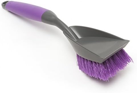 Messy Cats Litter Box Cleaning Brush with Scraper