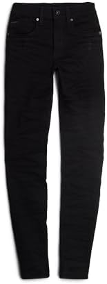 Donna Lhana Skinny Jeans, Nero (pitch black D19079-B964-A810), 30W / 32L