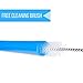 Reusable Smoothie Straws by FUMCare - 20 Pack Extra Long and Wide - Great for Milkshakes and Juices - 10.25