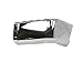 2007-2012 CHEVY SILVERADO 1500 2500HD 3500HD / 2007-2012 GMC SIERRA 1500 2500HD 3500HD REAR CHROME BUMPER CAP (STEEL) WITHOUT SENSOR HOLE RH=PASSENGER SIDE