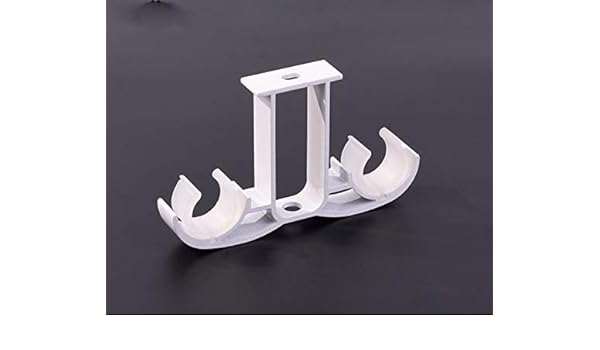 Amazon Com Guard 4 Pack Double Curtain Rod Brackets Ceiling Mount