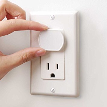 40 Count Premium Quality Childproof Outlet Covers – VALUE PACK – New & Improved Plastic Baby Proofing Caps – Durable & Steady – Pack Of 40 Plugs