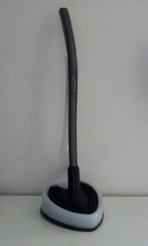 proWIN Toilettenbürste V7 - anthrazit/Frostweiß - Herzilein -