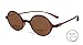 Calabria 721SB Flexies Round Sun Bi-Focal Reading Glasses w Case