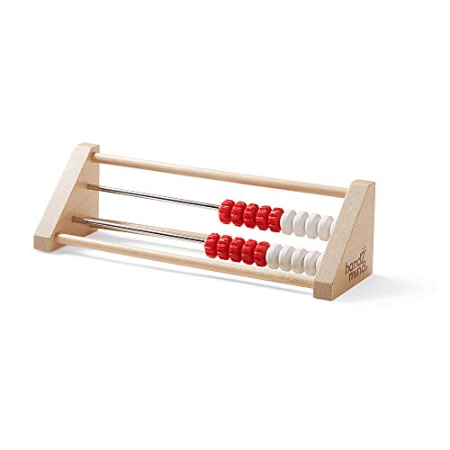 hand2mind 20Bead Wooden Sensory Rekenrek Abacus, Abacus for Kids Math