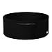 The TUBE Wearable Waistband Pocket/Zippers, X-Small, Black with Black
