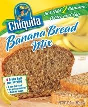Chiquita Banana Bread Mix ~ 2 Boxes 13.7 oz each