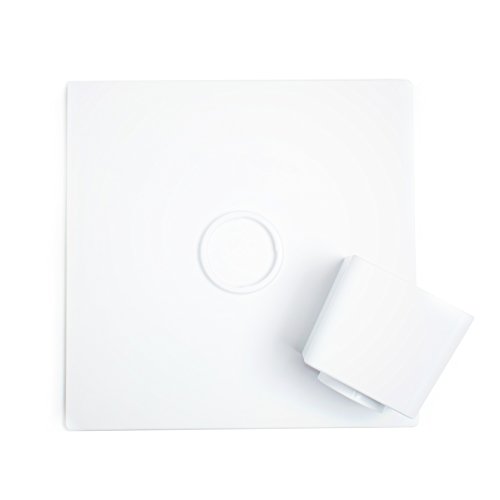 Sugar & Cloth White Melamine Modern Square Cake Stand - Thumbnail 2