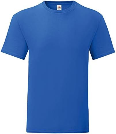 Fruit of the Loom Mens Iconic T-Shirt (XL) (Royal Blue) | Amazon.com