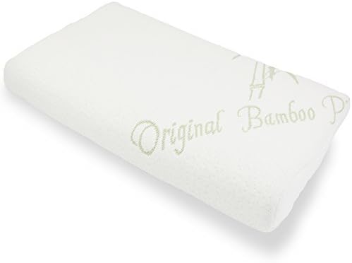 Toddler Pillow - Memory Foam Sleeping Bed Pillows for Toddlers Kids Boys and Girls - Original Bamboo