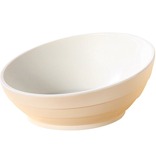Creation Core Premium Quality Tilted Pet Bowl for Cats Small Animals with Anti-skid Rubber(White) - Thumbnail 6