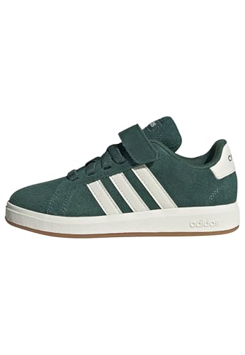 Mixte Enfant Grand Court 00S Children Shoes, Collegiate Green/Off White/Gum, 32 EU