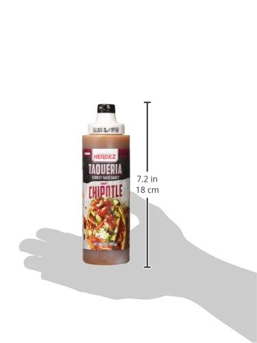 HERDEZ TAQUERIA STREET SAUCE SMOKY CHIPOTLE, MEDIUM, 9 OZ.