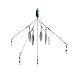 SF One (1) 5 Arm 4 Blades Alabama Umbrella Rig Fishing Bass Lures Bait Kit