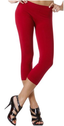 Red leggings